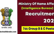 MHA Notification 2022 – Opening for 766 Group B &C Posts | Apply Offline