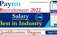 Paytm Notification 2022 – Opening for Various Team Leader Posts | Apply Online