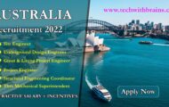 Australia Notification 2022 – Opening for Various Engineer Posts | Apply Email